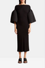 SALE - KHAITE Cynthia Gathered Crepe Midi Dress